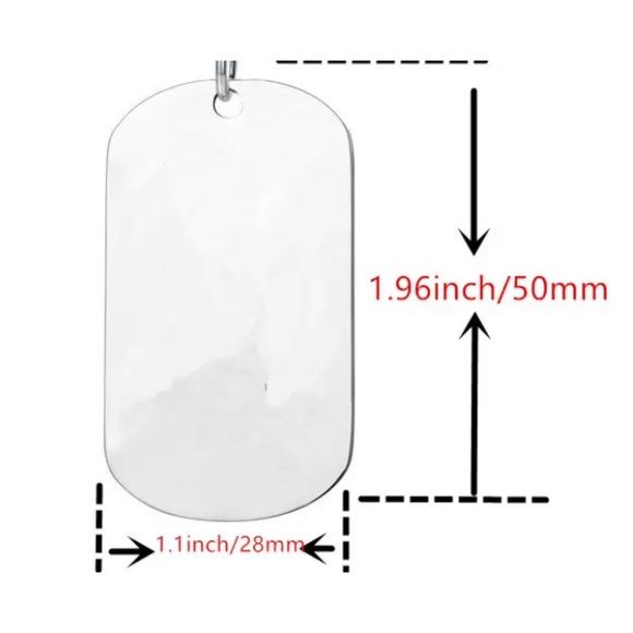 Unisex Serenity Prayer Necklace Stainless Steel - Picture 2 of 2